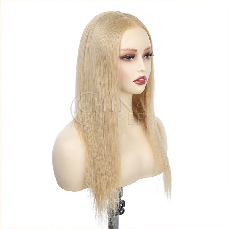 DEV wig with blonde color