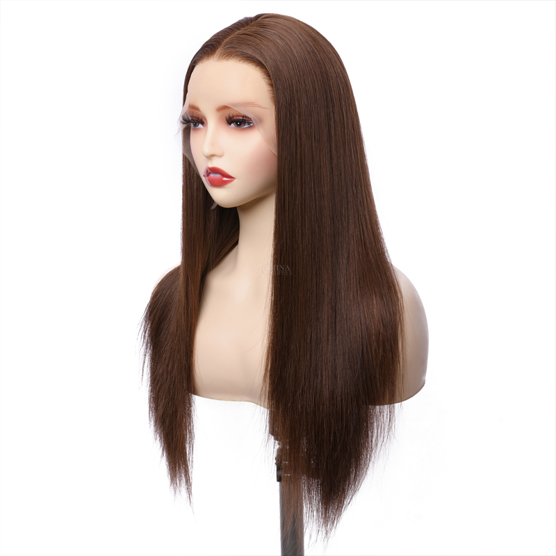 Long hair full lace wig with silk top