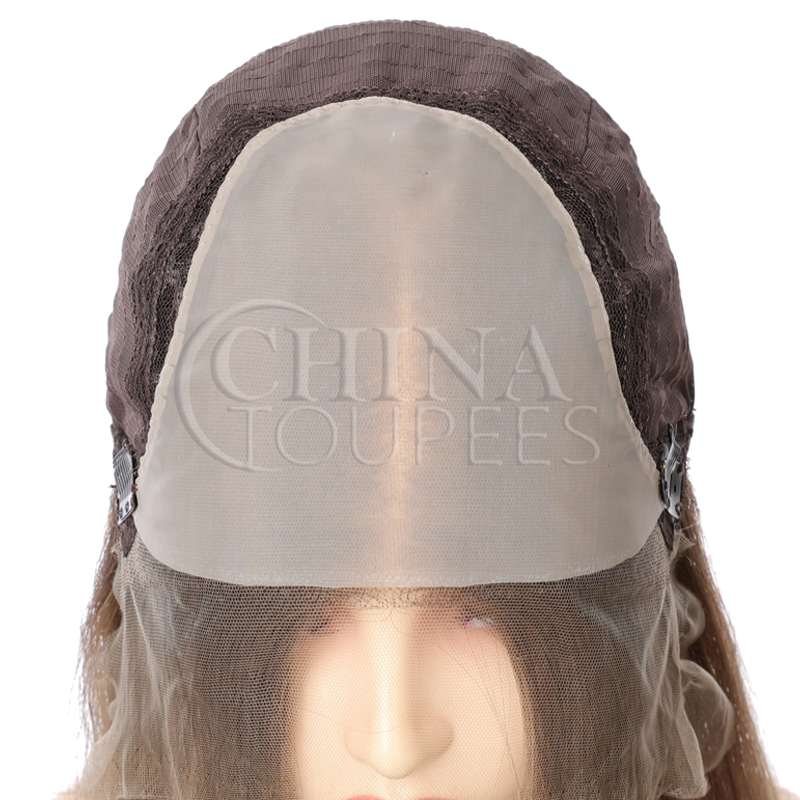 Jewish wig with lace top