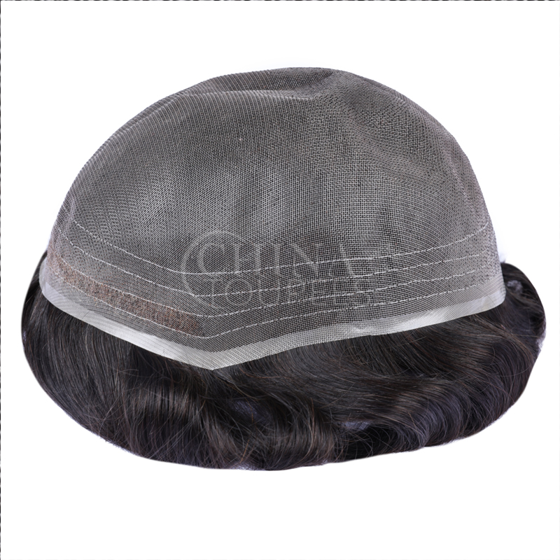 Swiss mono #1B Men hair system (1)