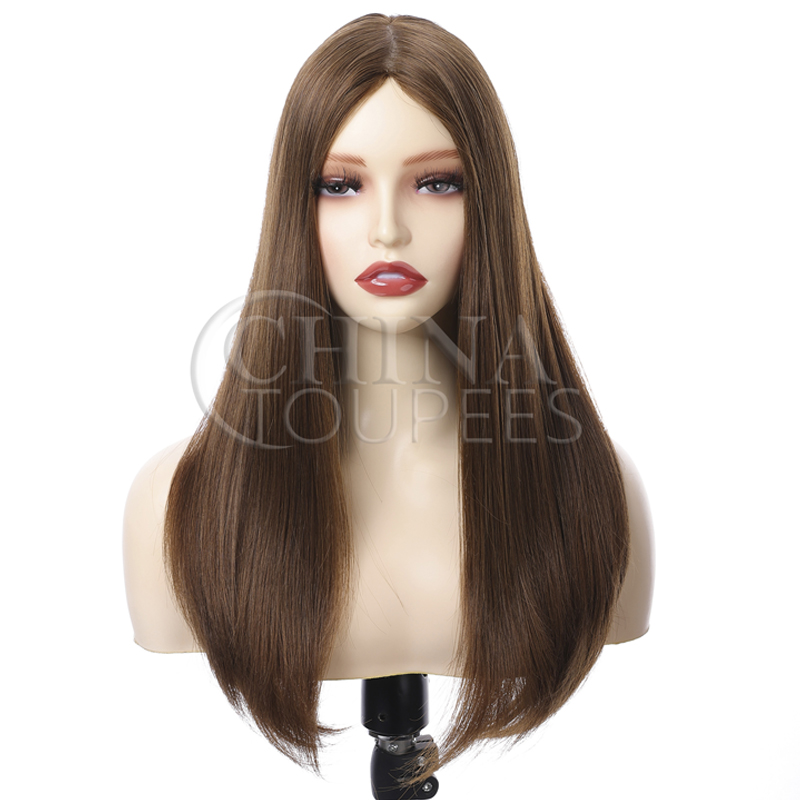 Nice color Jewish wig for women